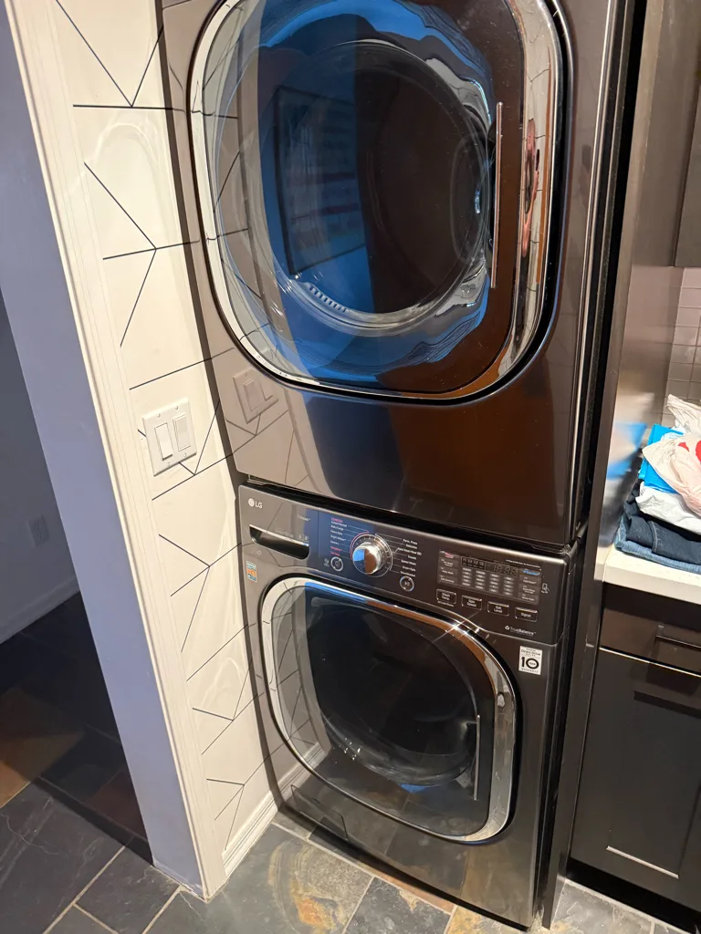 Stackable washer and dryer shock absorber and pump repair in Scottsdale